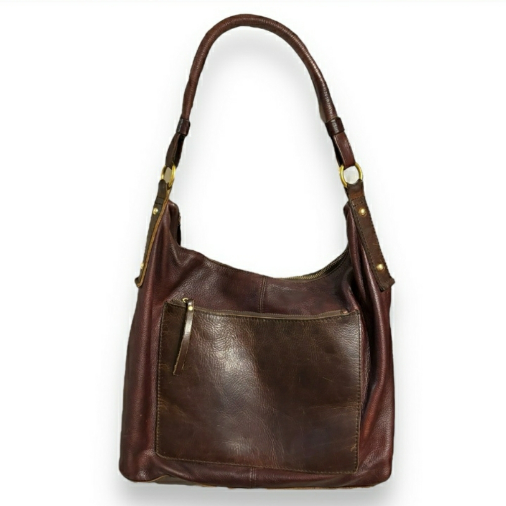 Osgoode Marley Espresso Thea Hobo Handbag Euc! — image 2 of 8